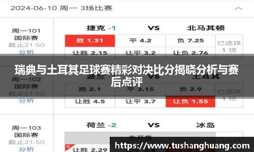 瑞典与土耳其足球赛精彩对决比分揭晓分析与赛后点评